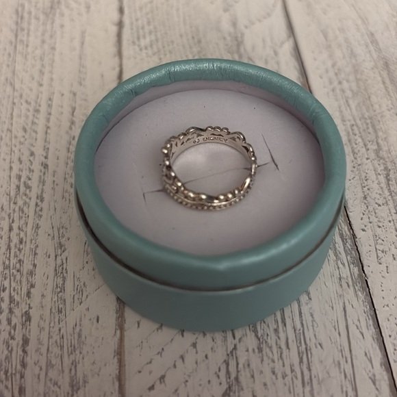 Vintage Disney JCM 925 (China) Marked Princess Crown Sz:5.5 - Picture 4 of 4